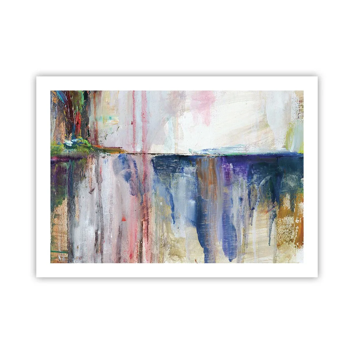 Poster - Impresii și asociații colorate - 70x50 cm