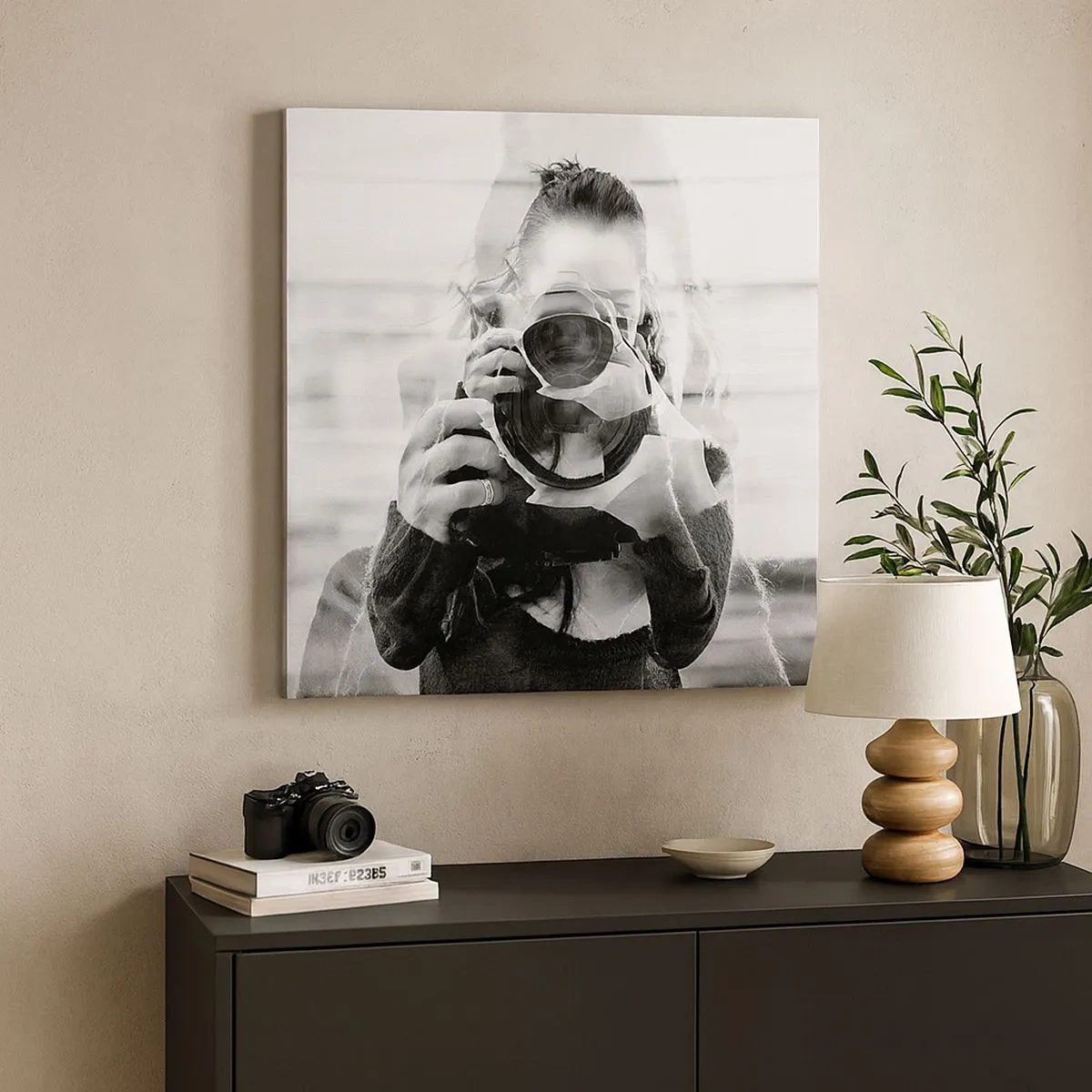 Tablou pe pânză - Creator și material - 30x30 cm