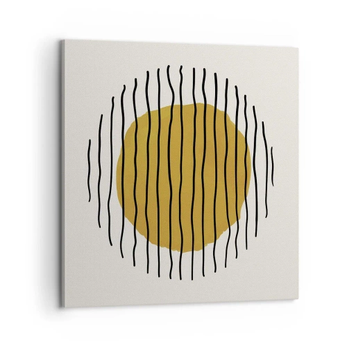 Tablou pe pânză - Abstracție tremurândă de căldură - 60x60 cm