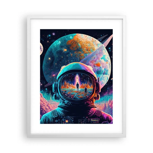 Poster în ramă albă - Visul nevisat al filozofiilor - 40x50 cm