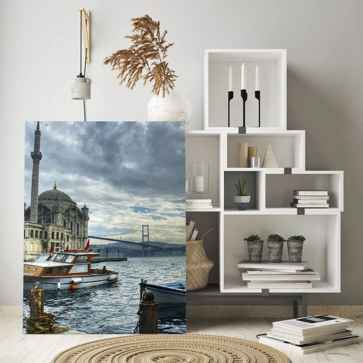 Tablou pe sticlă - La granița dintre lumi - 80x120 cm