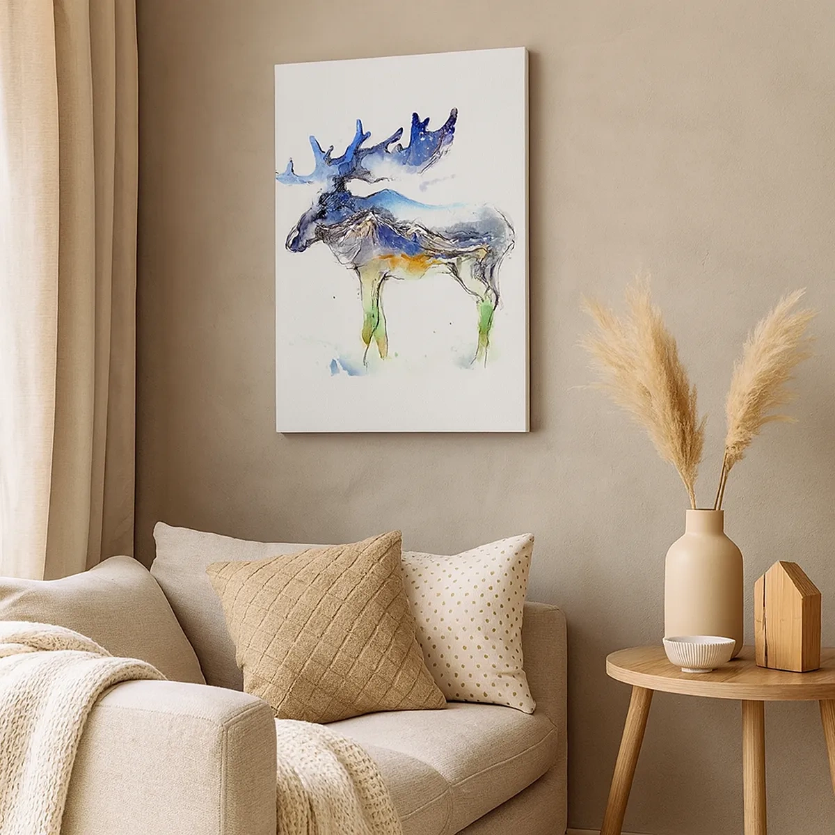 Tablou pe pânză - Eroul poveștii de iarnă - 50x70 cm