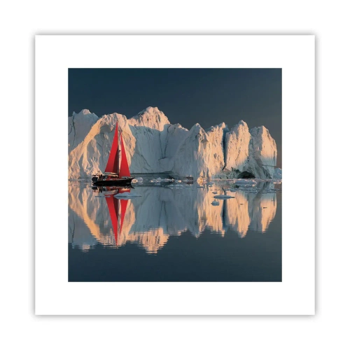 Poster - La capătul lumii - 30x30 cm