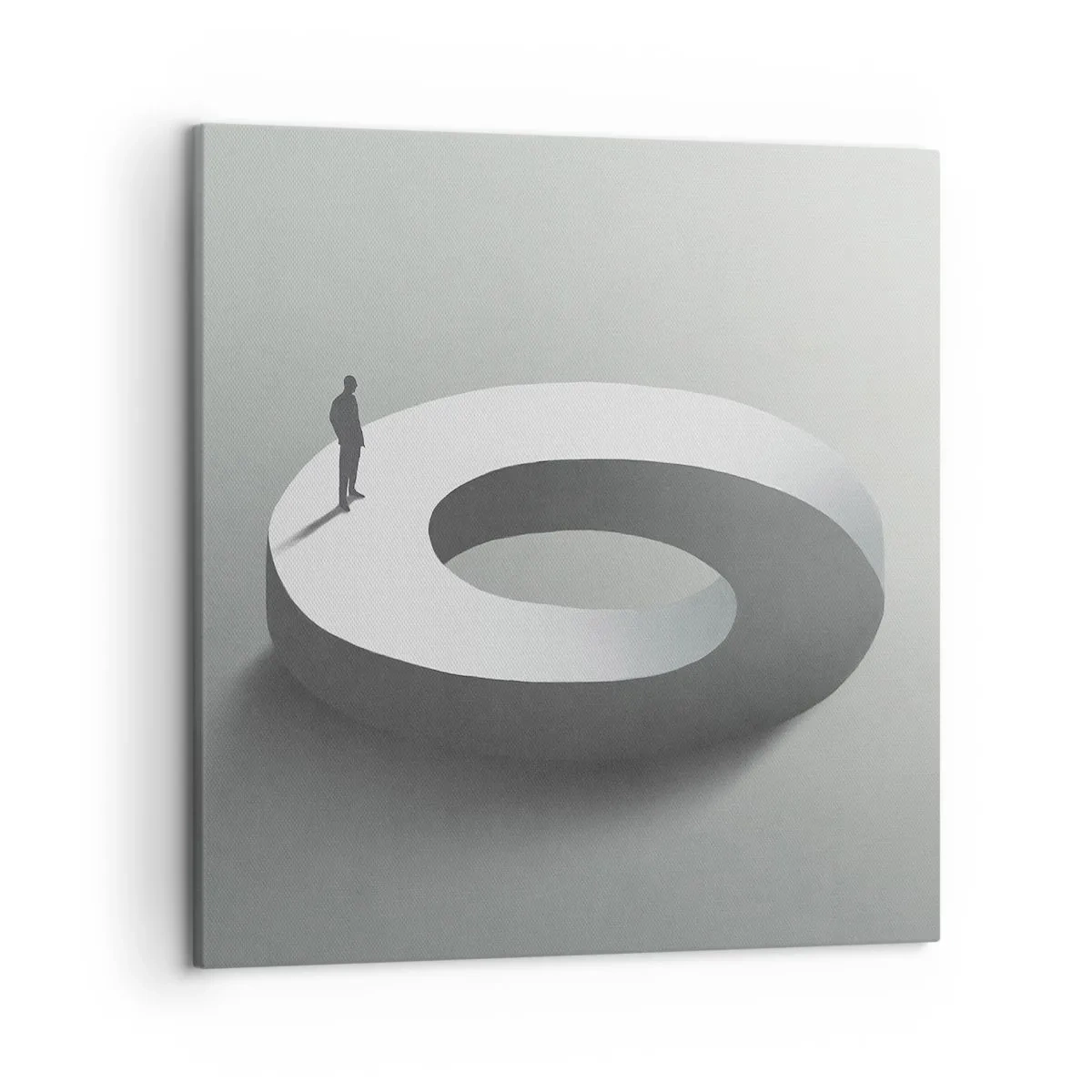 Tablou pe pânză - Înțelegi ceva? - 50x50 cm