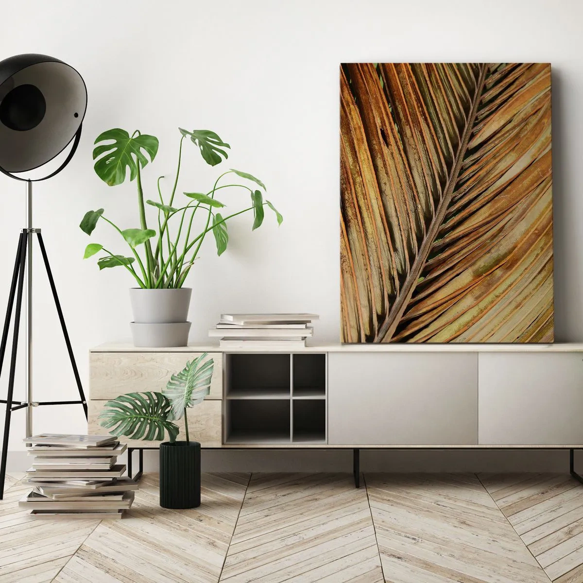 Tablou pe pânză - Aur de nucă de cocos - 50x70 cm