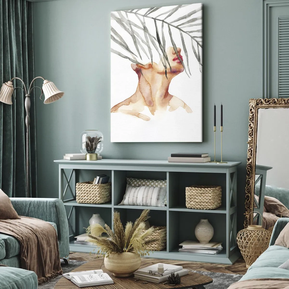 Tablou pe pânză Canvas - Simțiți pulsul tropicelor - 50x70 cm