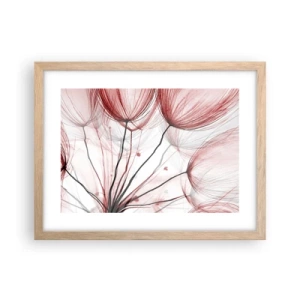 Poster în ramă de stejar deschis - Înainte de plecare - 40x30 cm