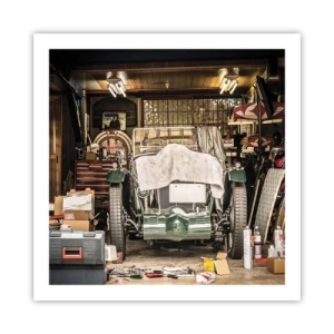 Poster - Înapoi în trecut - 60x60 cm