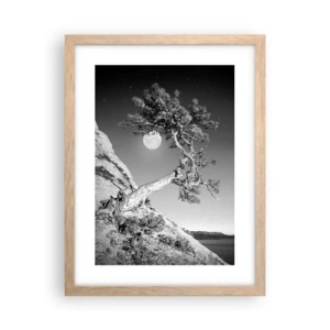 Poster în ramă de stejar deschis - Războinicul victorios - 30x40 cm