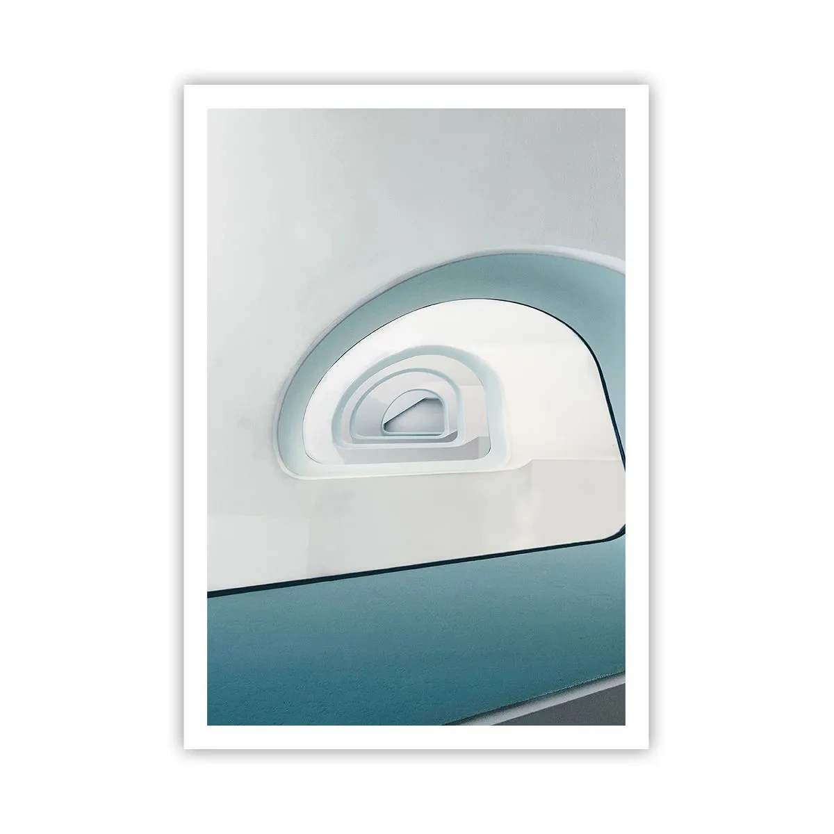 Poster - Până la fundul albastrului - 70x100 cm