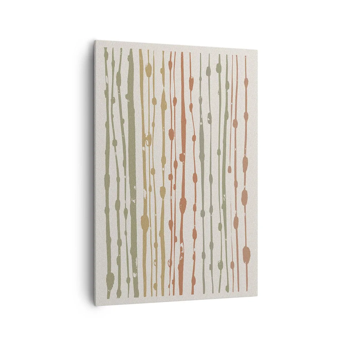 Tablou pe pânză - Notația culorilor muzicale - 70x100 cm