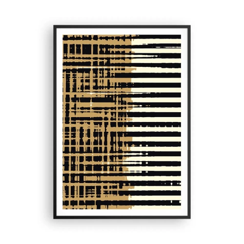 Poster în ramă neagră - Abstracție arhitecturală - 70x100 cm
