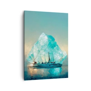 Tablou pe pânză - Diamant arctic - 50x70 cm