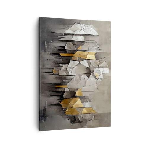 Tablou pe pânză - Compoziție de gheață și lumină - 50x70 cm