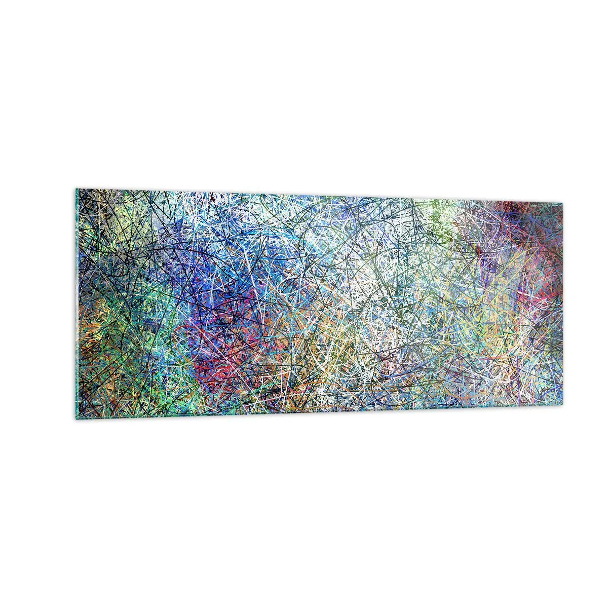 Tablou pe sticlă - Nu este atât de simplu - 100x40 cm