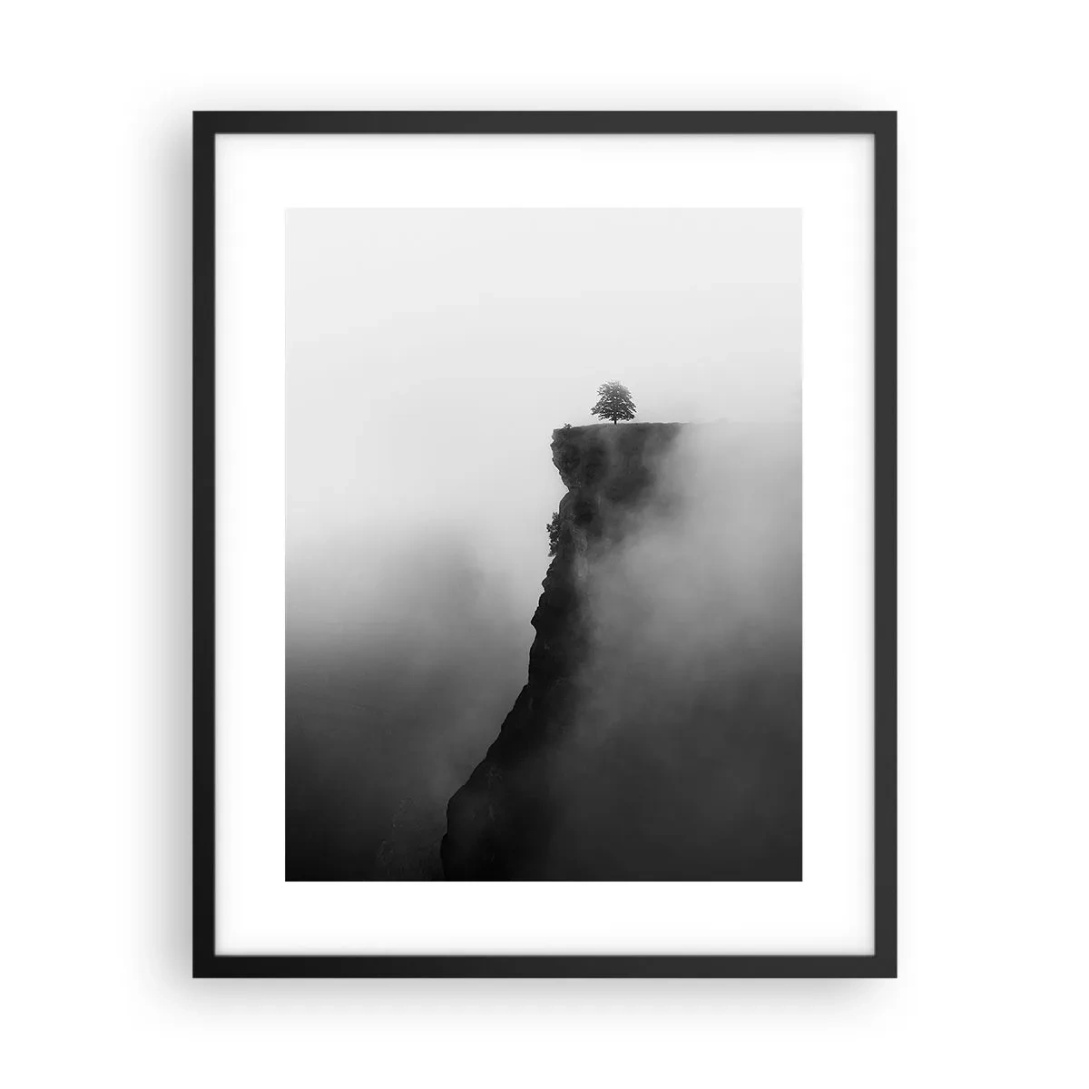 Poster în ramă neagră - La capătul lumii - 40x50 cm