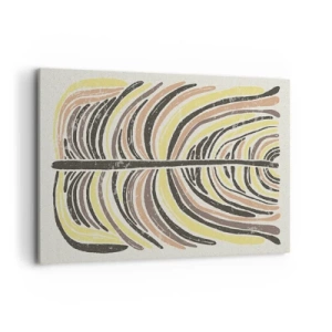 Tablou pe pânză - Abstracția plină de viață - 100x70 cm