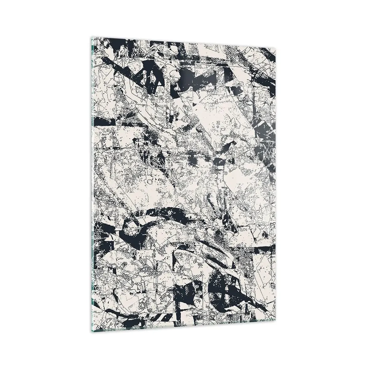 Tablou pe sticlă - Întrepătrunderea contrariilor - 50x70 cm