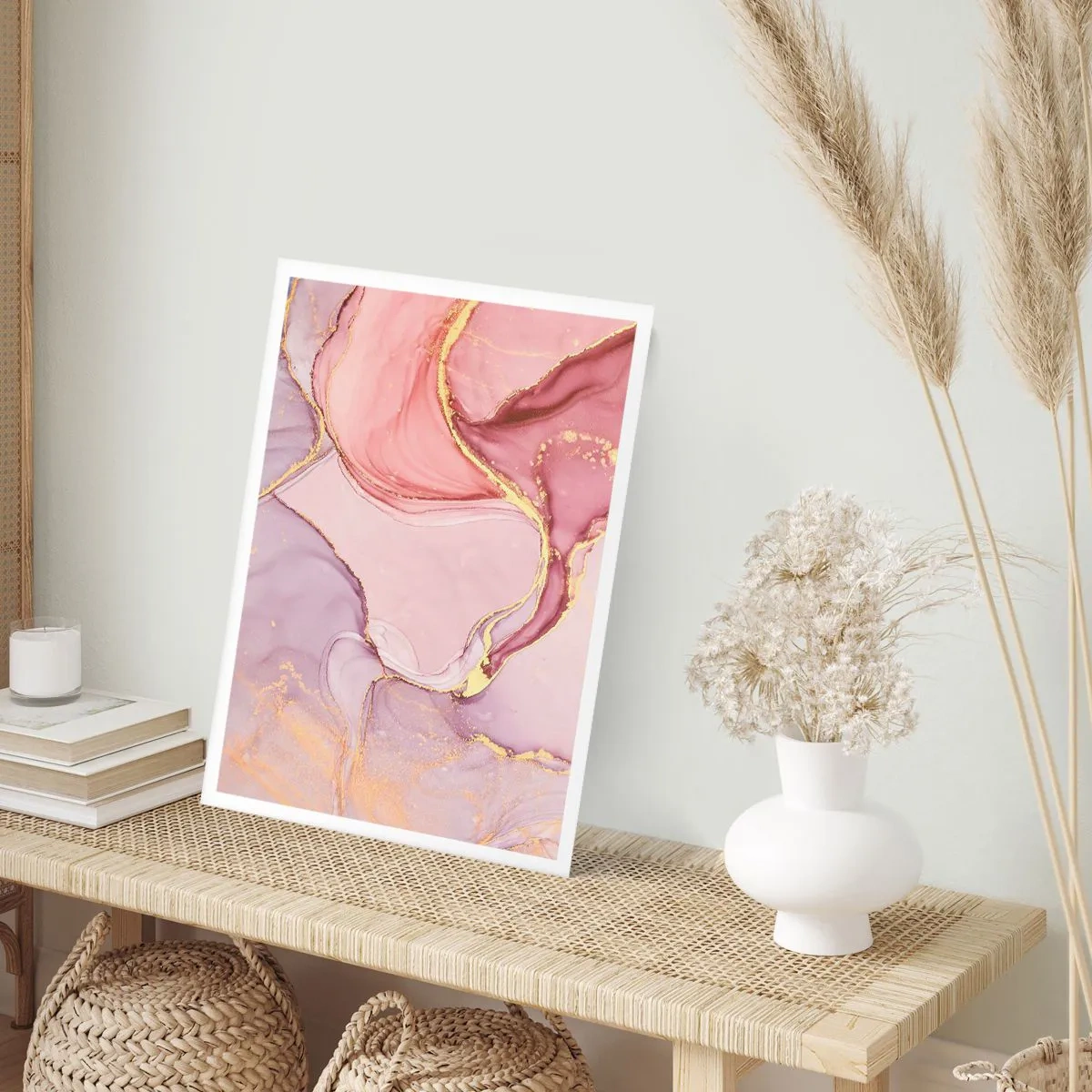 Poster - O mângâiere de culoare - 30x40 cm