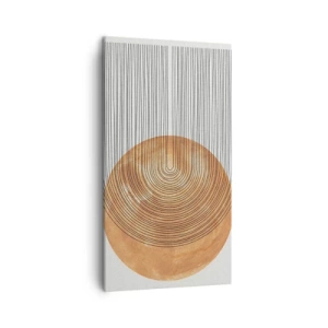 Tablou pe pânză - Compoziția solară - 45x80 cm