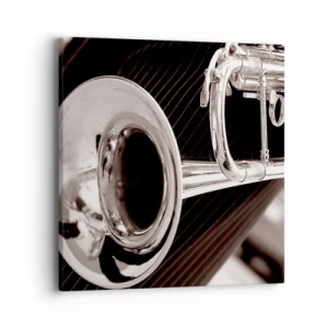 Tablou pe pânză - O călătorie muzicală în anii `30 - 40x40 cm