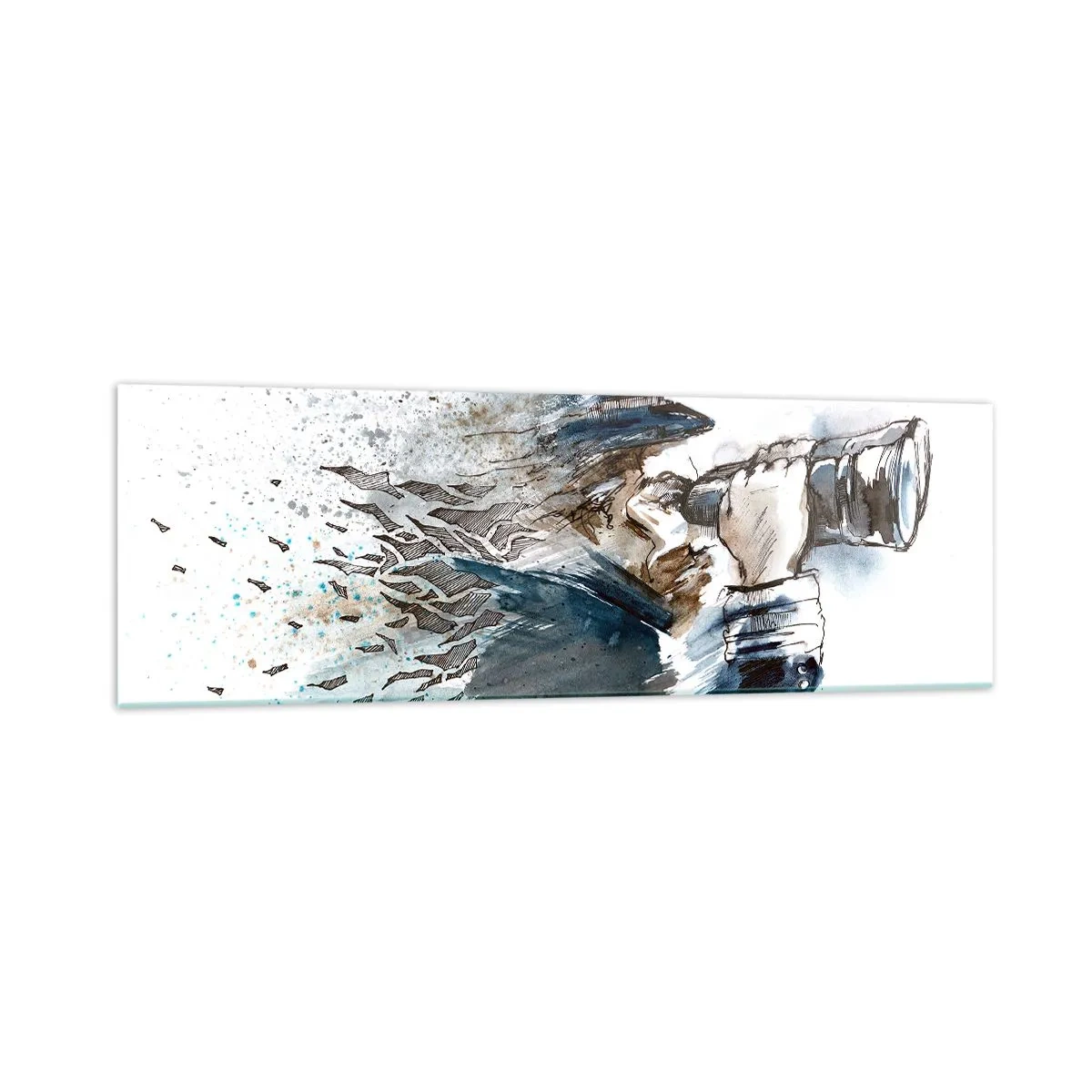 Tablou pe sticlă - Zece pe scara Beaufort! - 160x50 cm