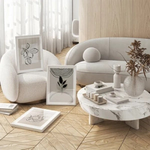 White castle - Inspirație pentru sufragerie