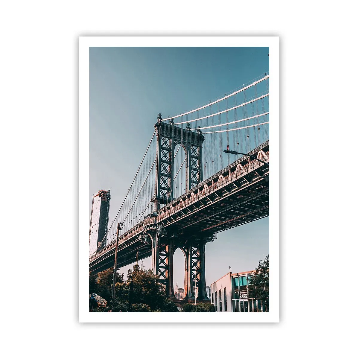 Poster - În valurile orașului - 70x100 cm