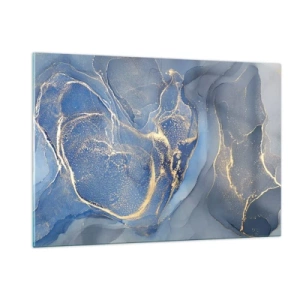 Tablou pe sticlă - Praf de aur - 120x80 cm