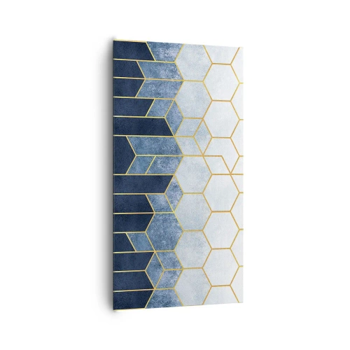 Tablou pe pânză - Compoziție în ritm sincopat - 65x120 cm