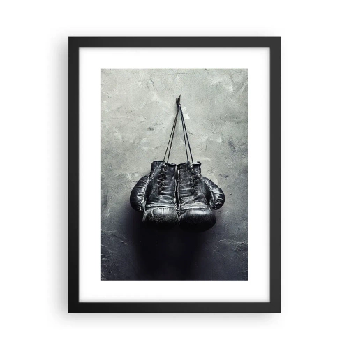Poster în ramă neagră - Timp de luptă și timp de pace - 30x40 cm
