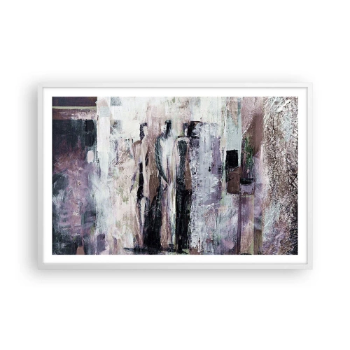 Poster în ramă albă - Cei trei misterioși - 91x61 cm