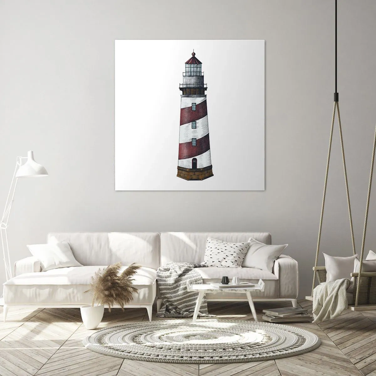 Tablou pe pânză - Întotdeauna de veghe - 60x60 cm