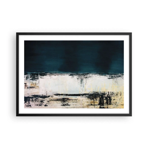 Poster în ramă neagră - Compoziție orizontală - 70x50 cm