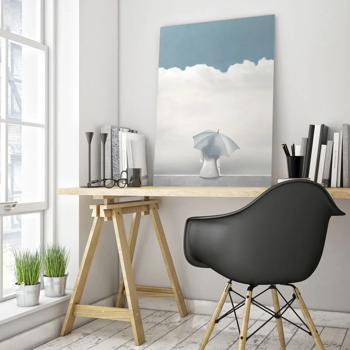 Tablou pe sticlă - La limita dintre realitate și vise - 80x120 cm