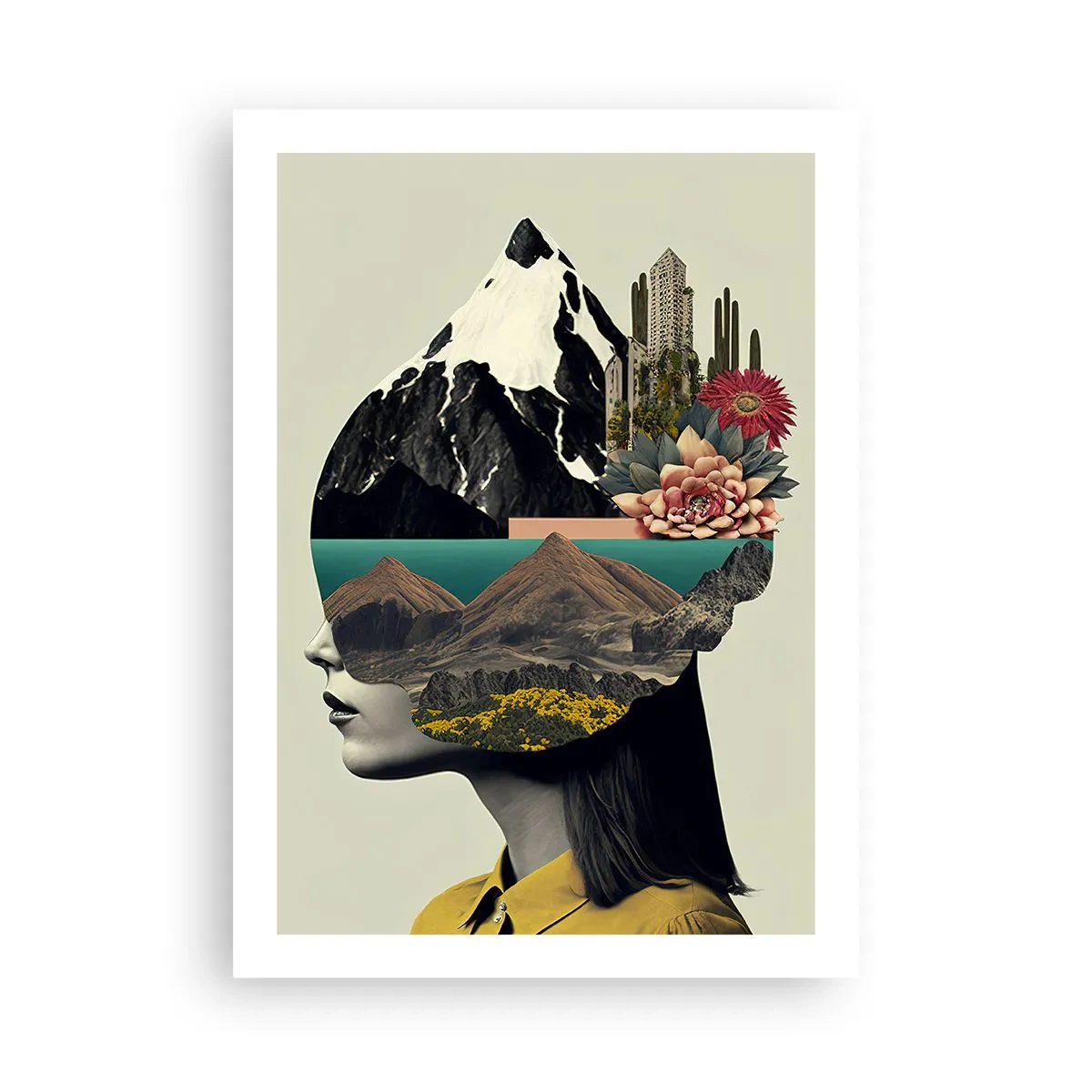 Poster - Femeia - întotdeauna un mister - 50x70 cm