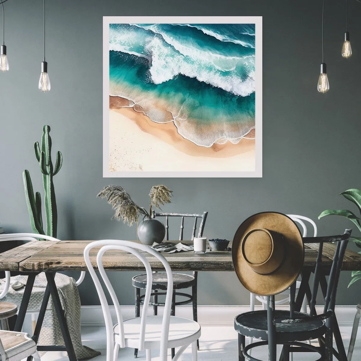 Poster - Întâlnire eternă - 60x60 cm