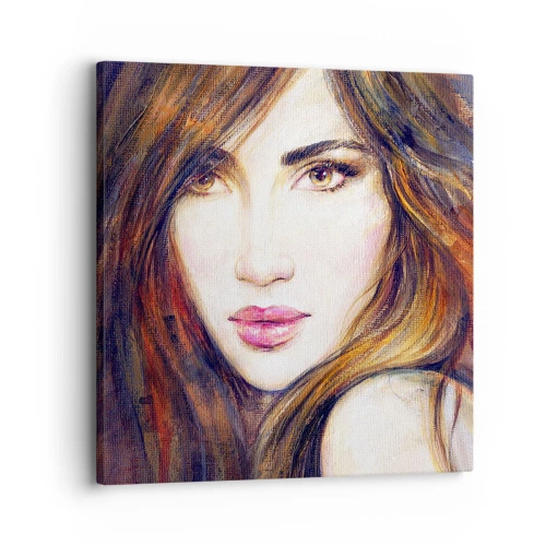 Tablou pe pânză - Un bănuț pentru gândurile tale - 30x30 cm