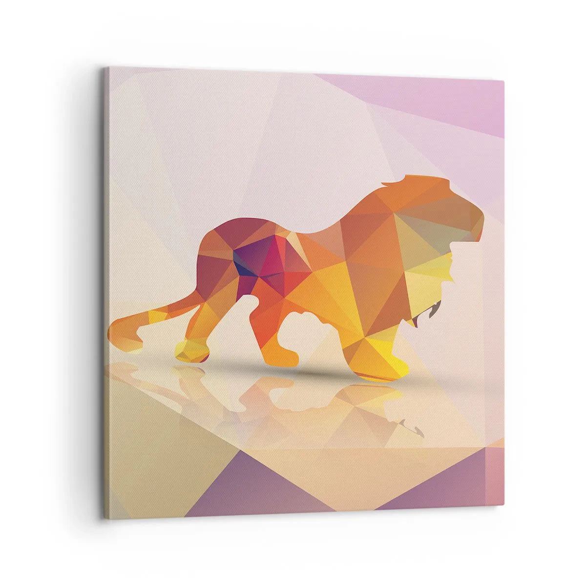 Tablou pe pânză - Regele diamantat - 60x60 cm