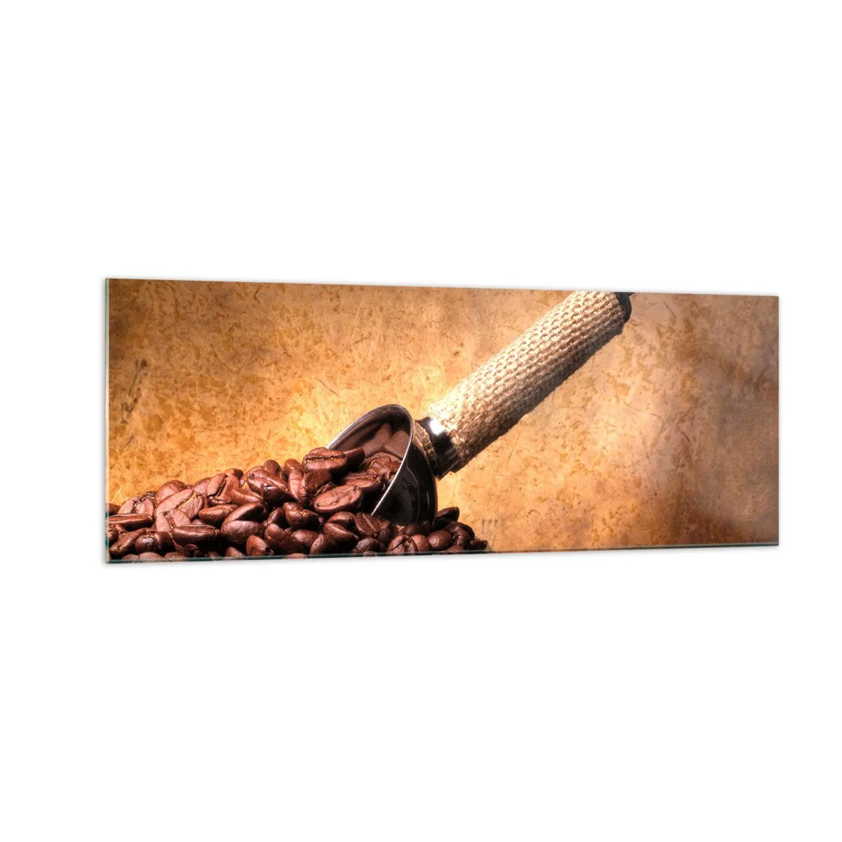 Tablou pe sticlă - La sursa gustului - 140x50 cm