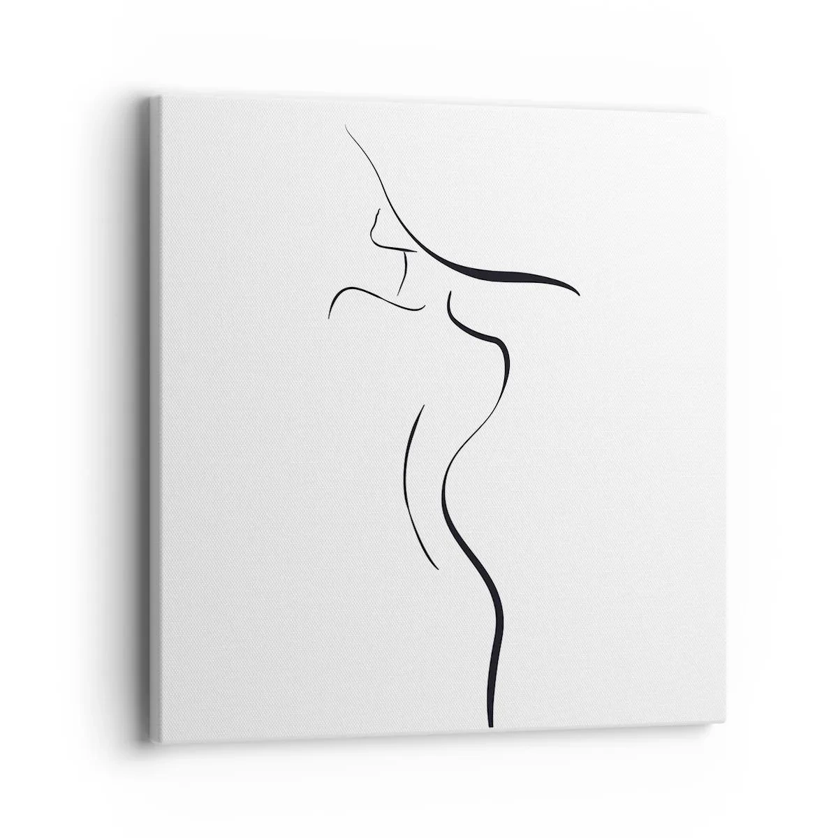 Tablou pe pânză - E insesizabilă ca un val - 40x40 cm