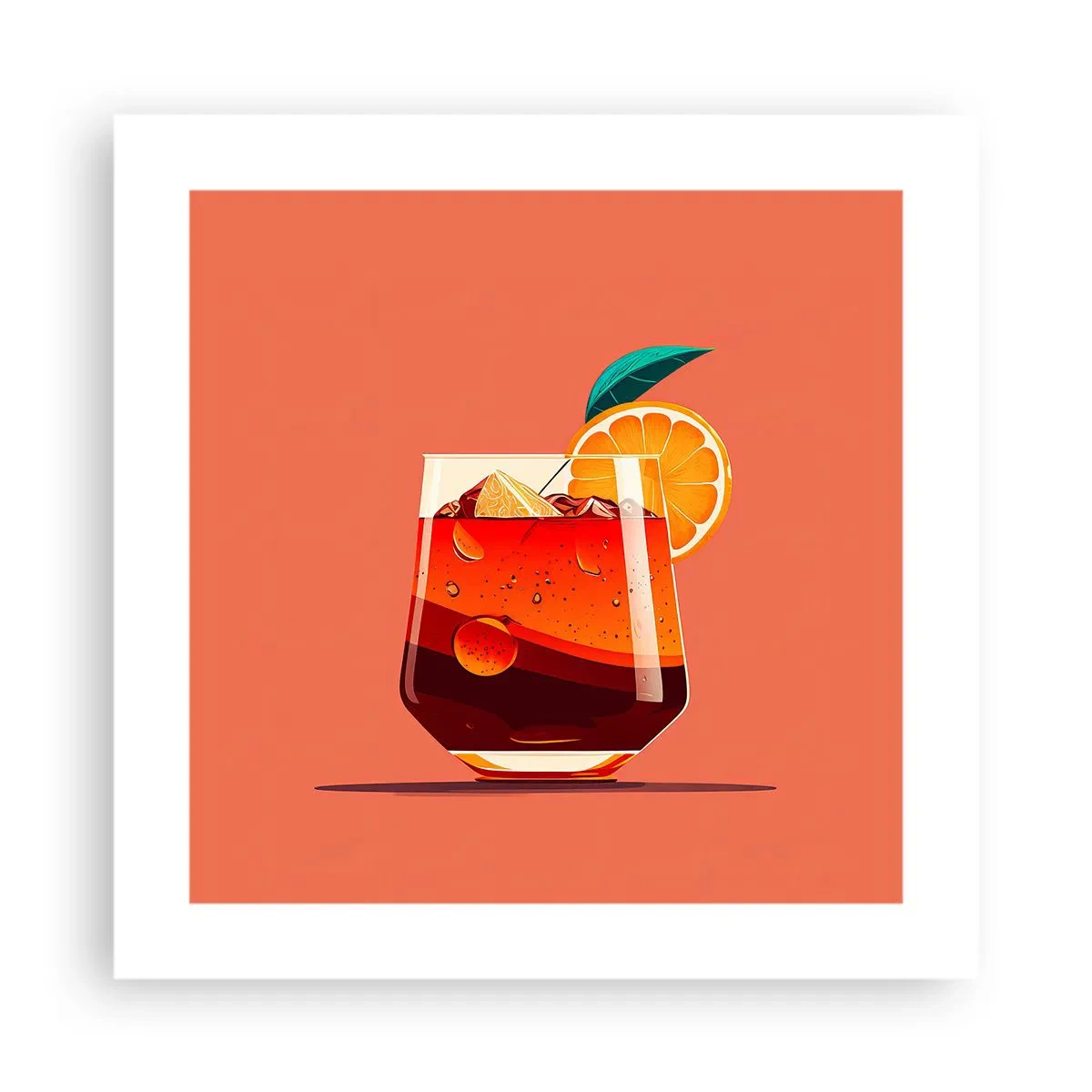 Poster - Răcoare de vară - 40x40 cm