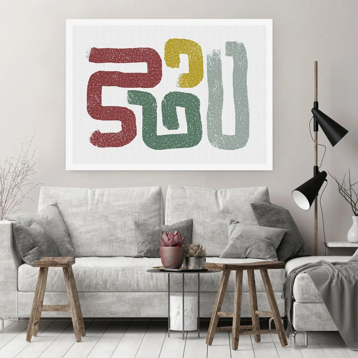Poster - Într-o limbă necunoscută - 40x30 cm