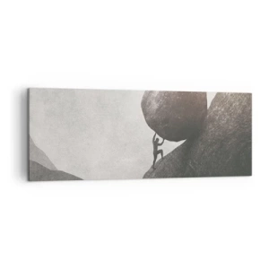 Tablou pe pânză - Cred, în ciuda așteptărilor - 140x50 cm