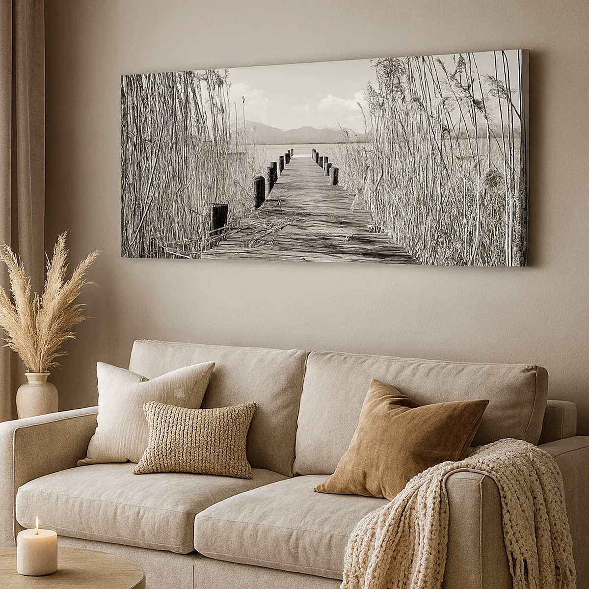 Tablou pe pânză - În intimitatea ierburilor - 30x30 cm