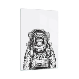 Tablou pe sticlă - Evoluție alternativă - 70x100 cm