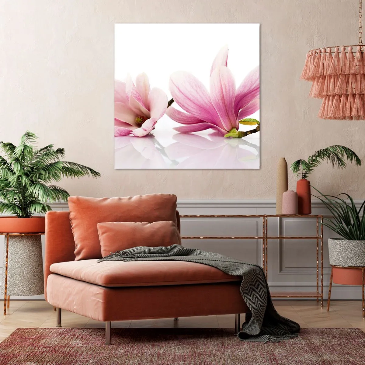 Tablou pe pânză - Delicate ca o adiere de primăvară - 30x30 cm