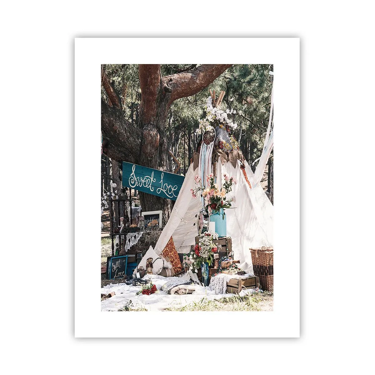 Poster - Make love… - 30x40 cm