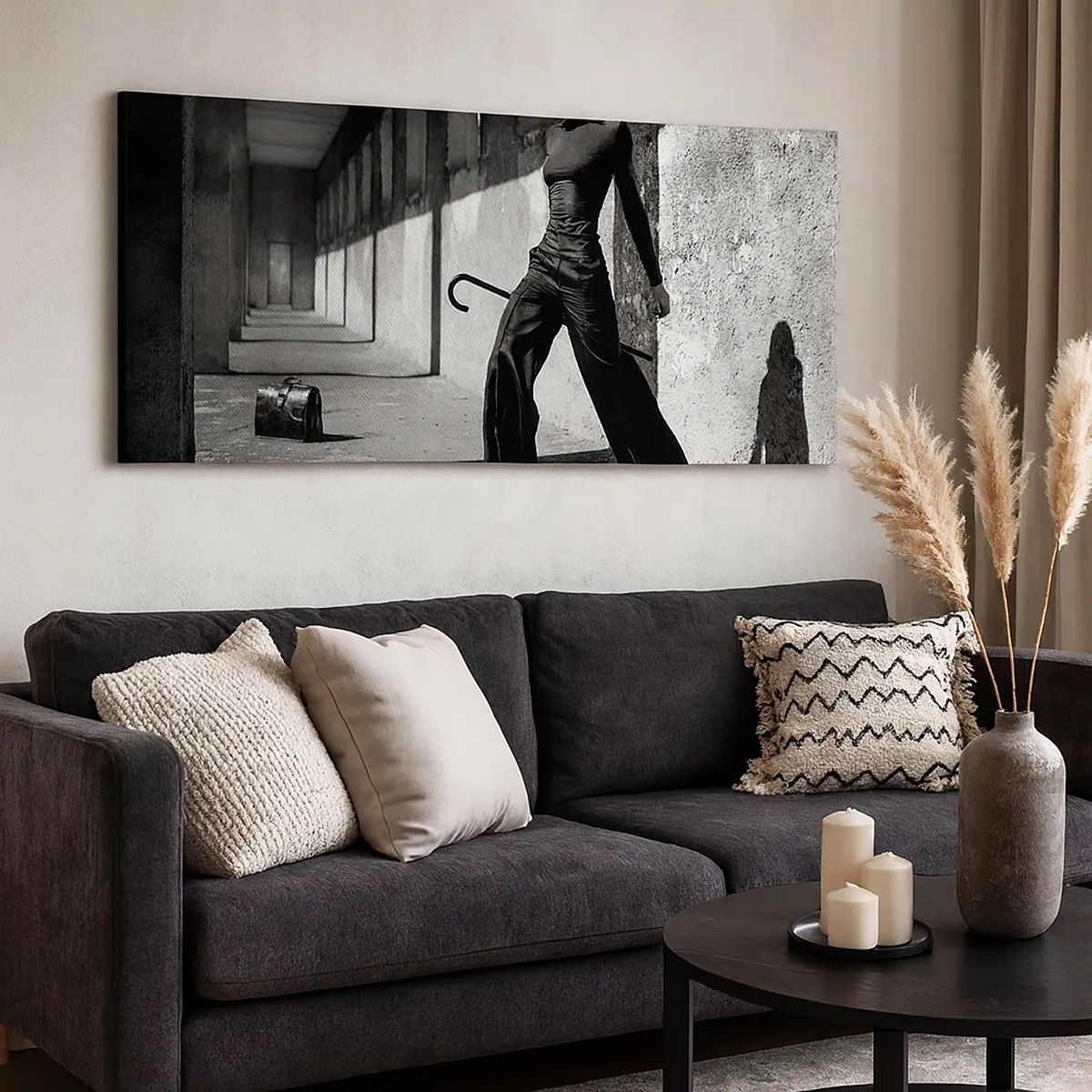 Tablou pe pânză -  Eleganță urbană - 30x30 cm