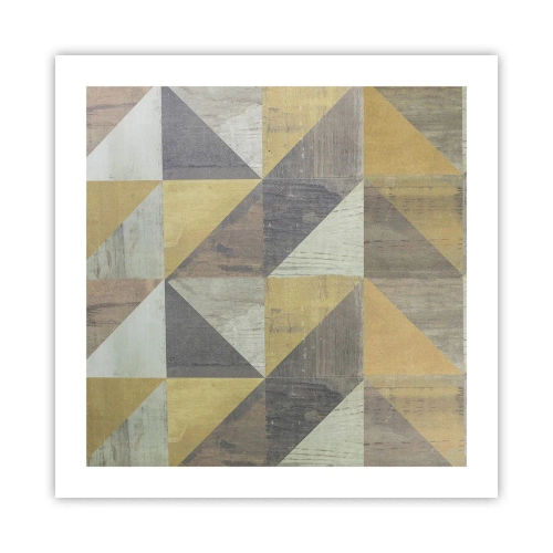 Poster - La unghiul triunghiului - 50x50 cm
